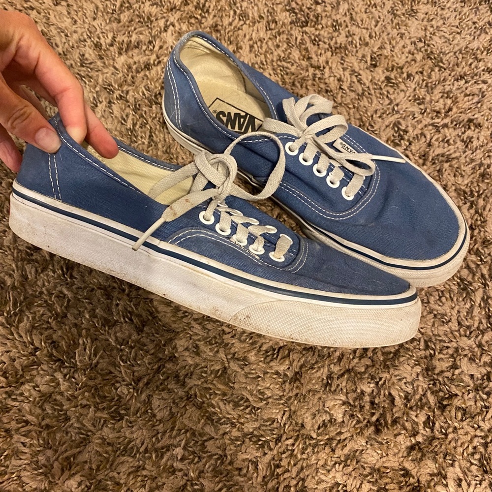 Womens vans 8.5. Worn